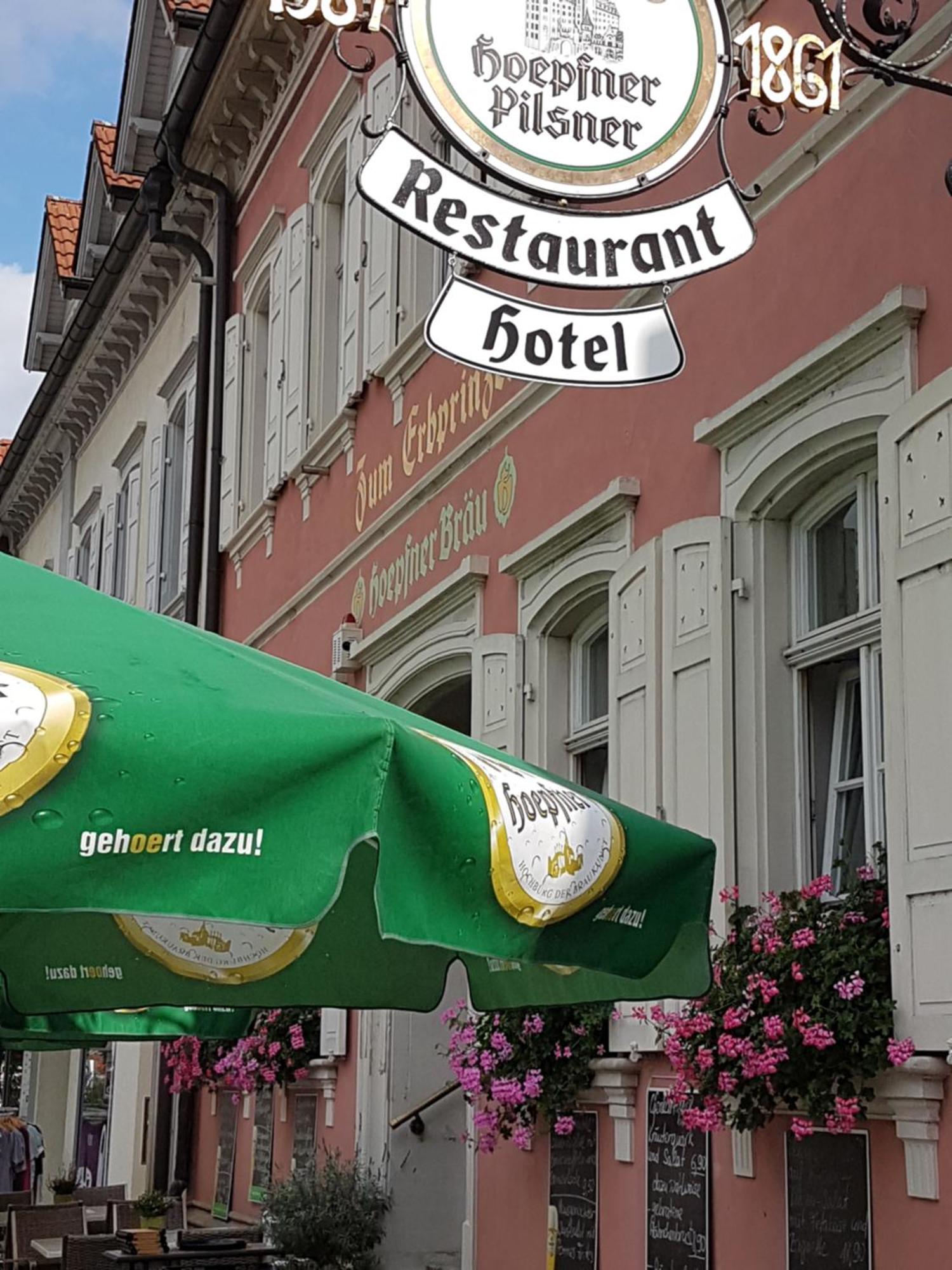 Hotel Restaurant Erbprinz Walldorf Exterior photo