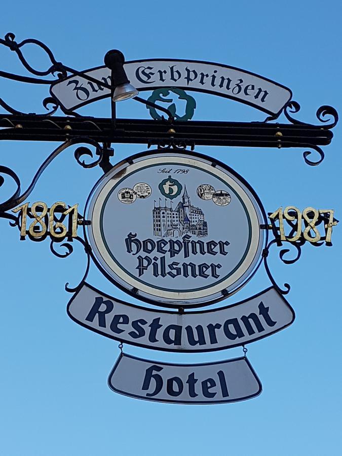 Hotel Restaurant Erbprinz Walldorf Exterior photo